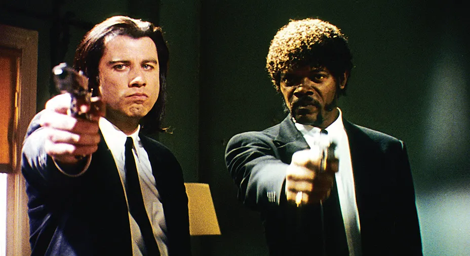 Samuel L. Jackson and John Travolta in Pulp Fiction